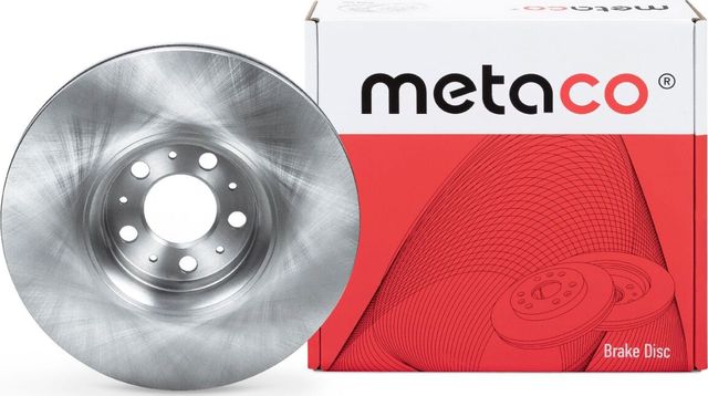Диск тормозной передний вентилируемый (Metaco). Артикул 3050368