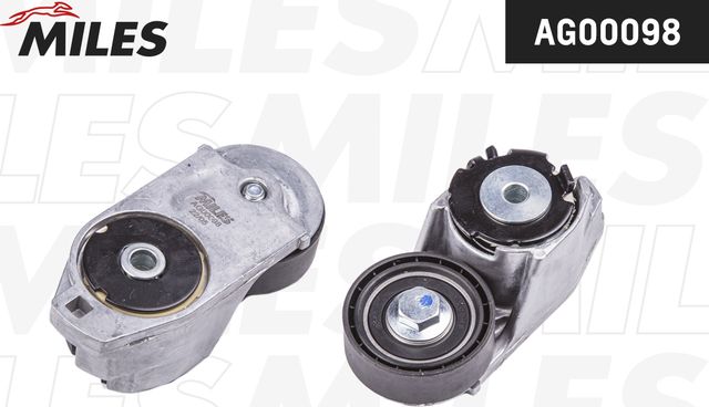 Натяжной ролик (натяжитель) приводного ремня Miles. Артикул AG00098