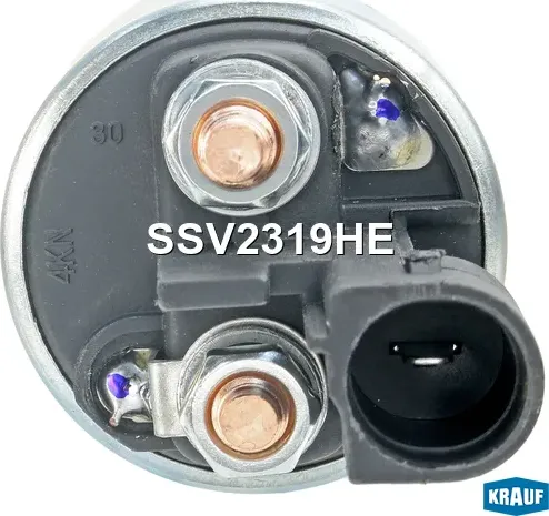 Втягивающее реле стартера Krauf. Артикул SSV2319HE