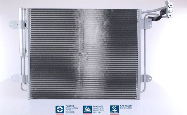 Радиатор кондиционера (конденсатор) Nissens (алюминий). Артикул 940802