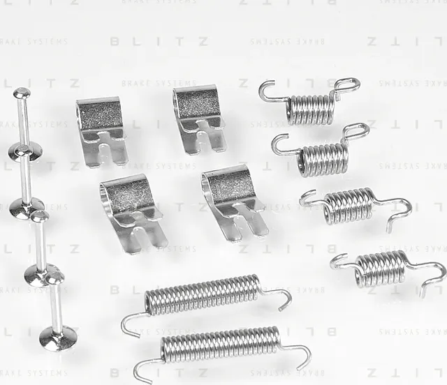 Ремкомплект пружин для задних барабанных колодок (Blitz). Артикул BR0661