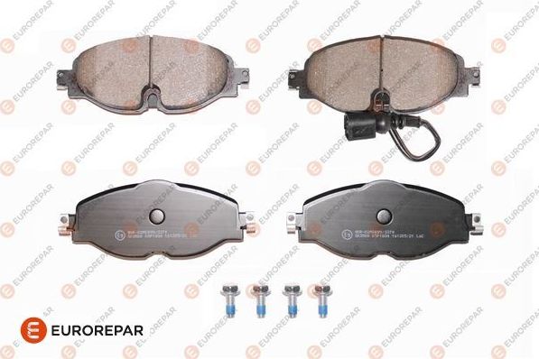 Тормозные колодки Eurorepar. Артикул 1639374980