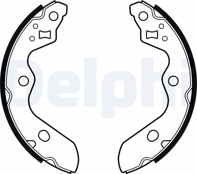 Тормозные колодки Delphi для Suzuki Ignis III 2016-2026. Артикул LS2156
