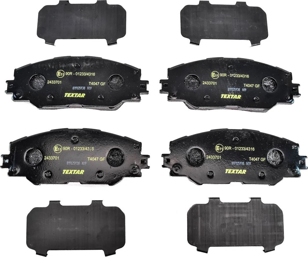 Тормозные колодки Textar. Артикул 2433701