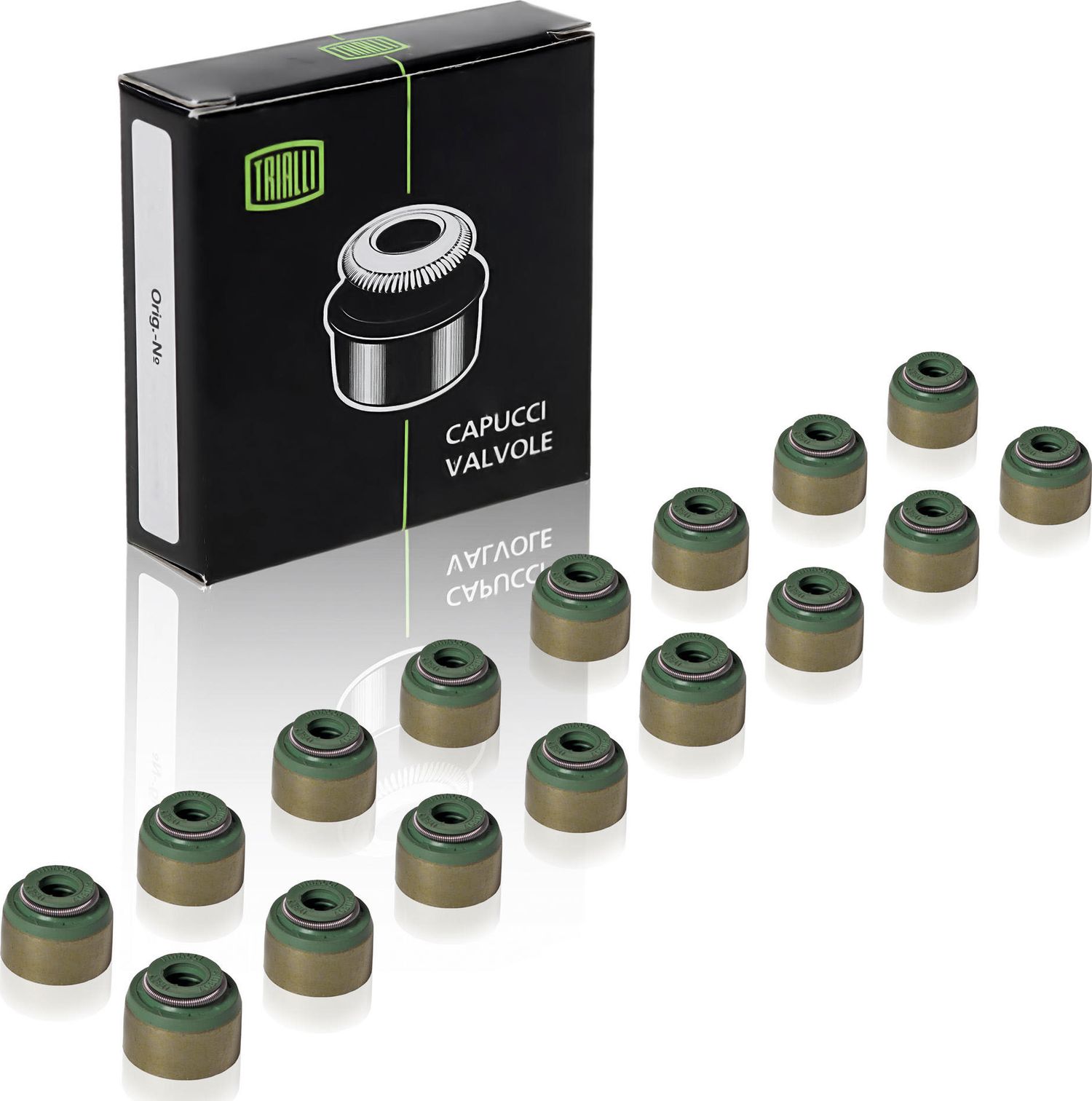 Колпачки маслосъемные, комплект Trialli. Артикул CV 0807