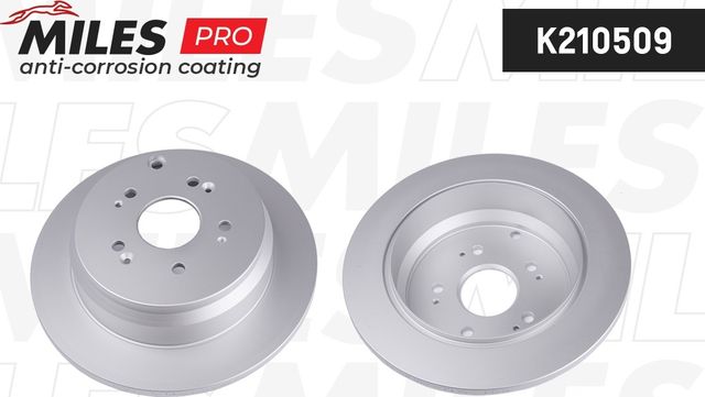 Тормозной диск Miles задний для Acura RDX II 2012-2014. Артикул K210509