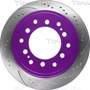 Тормозной диск NiBK задний для Toyota Sequoia I 2000-2007. Артикул RN1216DSET