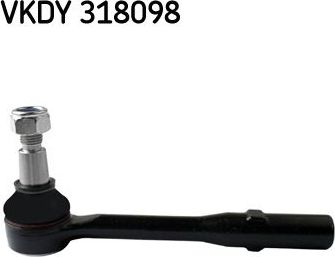Наконечник рулевой тяги SKF. Артикул VKDY 318098