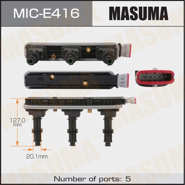 Катушка зажигания Masuma для Opel Vectra C 2002-2006. Артикул MIC-E416