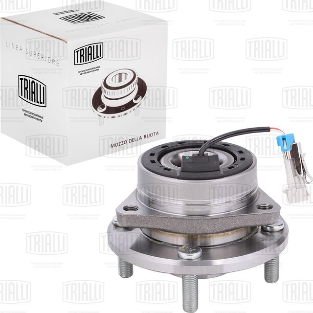 Ступица колеса с интегрированным подшипником (в сборе) Trialli передняя для Chevrolet Epica I 2006-2012. Артикул MR 0534