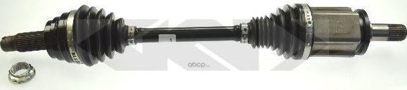 Привод в сборе BMW X5 (E70)/X6 (E71/E72) 08-13 3.0/4.8/d (лев.) (GKN). Артикул 305728