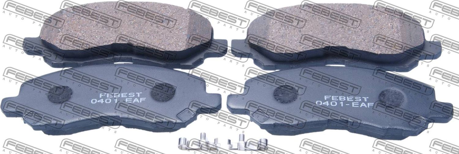 Тормозные колодки Febest. Артикул 0401-EAF