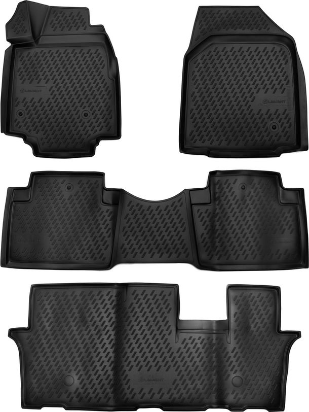 Коврик Element 3D для салона Honda Pilot II 2012-2015. Артикул CARHND00007