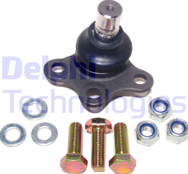 Шаровая опора Delphi передняя нижняя внешняя для Peugeot 2008 I 2018-2026. Артикул TC1176
