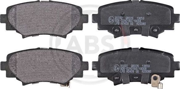 Тормозные колодки ABS. Артикул 35032