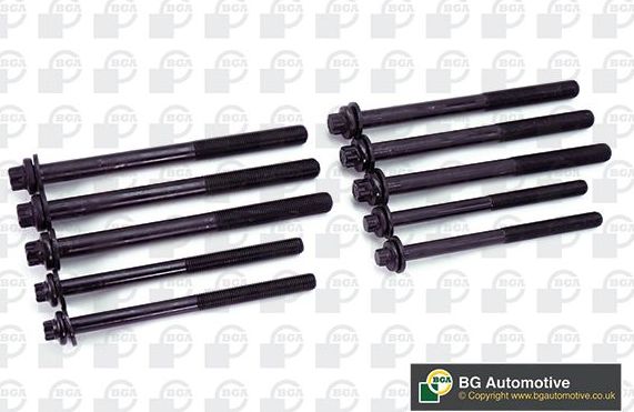 Комплект болтов ГБЦ BGA. Артикул BK2374