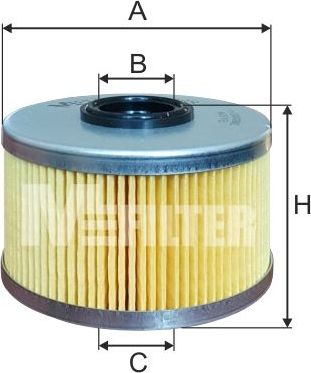 Топливный фильтр MFilter. Артикул DE 688
