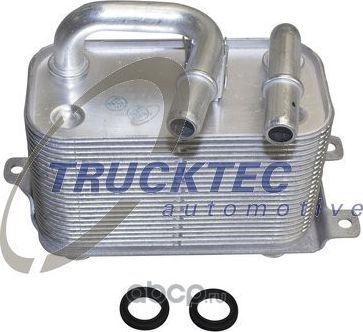 Радиатор масляный (маслоохладитель) для АКПП Trucktec Automotive. Артикул 08.18.046