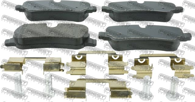 Тормозные колодки Febest. Артикул 2901-DIIIR