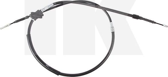 Трос ручника (тросик ручного тормоза) NK. Артикул 904776