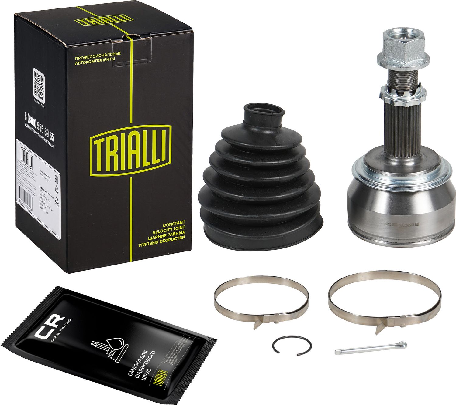 Шрус внутренний (граната) Trialli. Артикул GO 1456