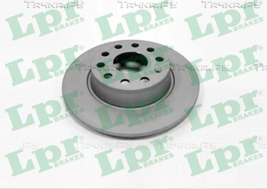 Тормозной диск LPR TOTAL COATED задний для Volkswagen Golf VII 2011-2026. Артикул A1038PR