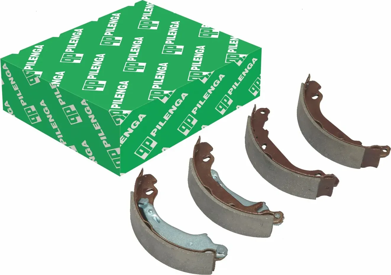 PILENGA Колодки тормозные барабанные задние (180мм) со скобами ручника  RENAULT LOGAN  DACIA  SANDER. Артикул bs-p8831