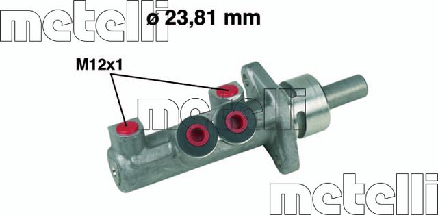 Тормозной цилиндр главный Metelli для Renault Avantime 2001-2003. Артикул 05-0385