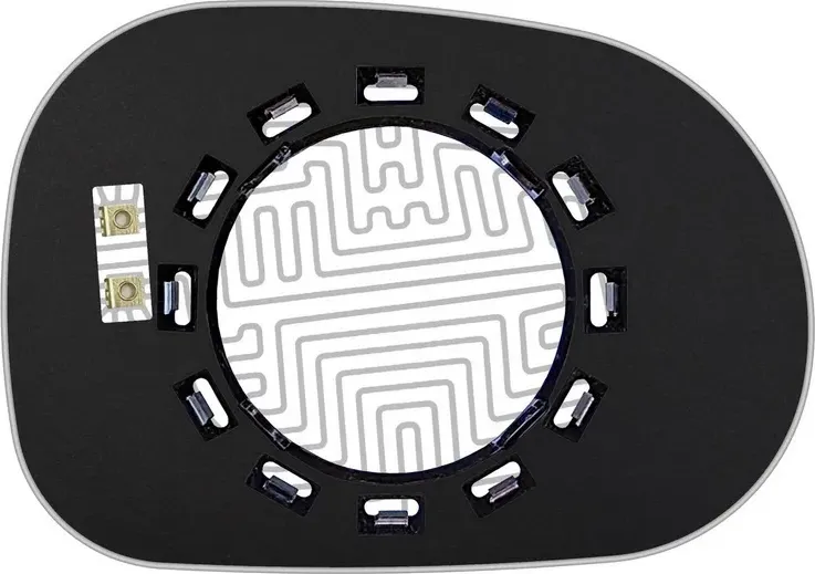 Элемент левый сфера голубой с обогревом (Ergon). Артикул 63349818