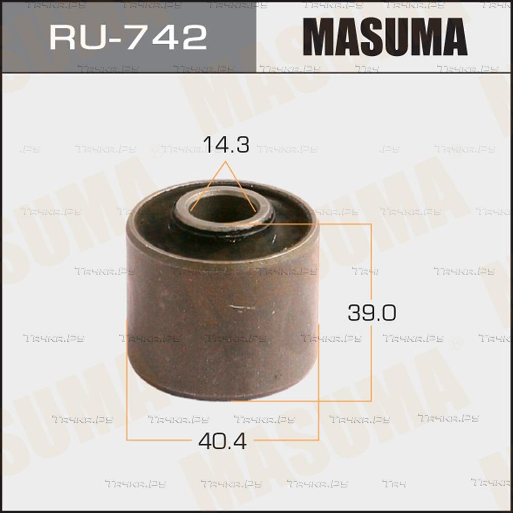 Сайлентблок переднего рычага подвески Masuma. Артикул RU-742