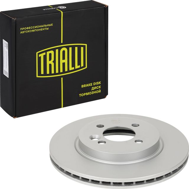 Тормозной диск Trialli передний для MINI Hatch I ((R50, R53) 2001-2006. Артикул DF 150003
