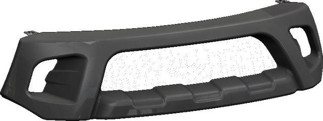 Решетка радиатора АВС-Дизайн для Totota Hilux 2015-2024 черная. Артикул ABC.TOHIL.GRILL.07