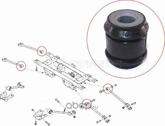 CAЙЛEHTБЛOKЗAДHEЙПOПEPEЧHOЙTЯГИRENAULTDUSTER10 (SAT). Артикул ST8200839124B