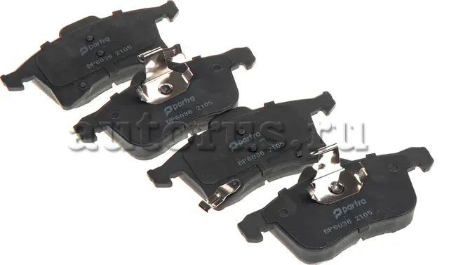 К-т торм. колодок Fr Opel (Partra). Артикул BP6036