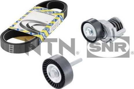 Приводной ремень поликлиновой с роликами (комплект) NTN / SNR. Артикул KA857.14