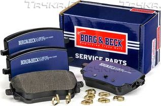 Тормозные колодки Borg & Beck. Артикул BBP2807