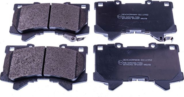 Тормозные колодки Denckermann. Артикул B111552