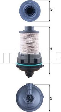 Топливный фильтр Mahle. Артикул KX 532