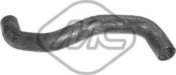 Патрубок радиатора (системы охлаждения) Metalcaucho верхний для Renault Clio II 1998-2013. Артикул 08746