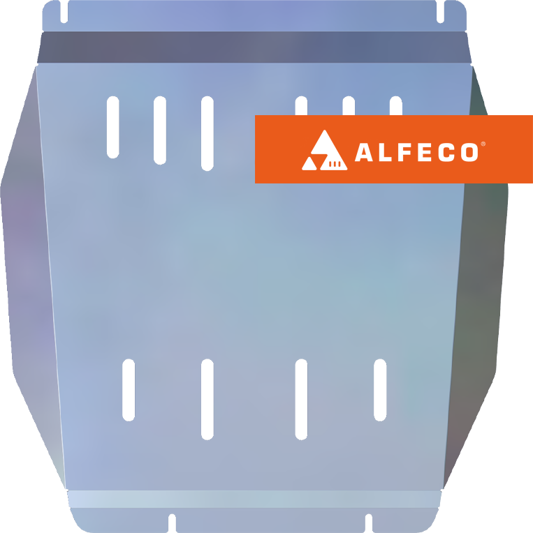 Защита алюминиевая Alfeco для КПП Cadillac Escalade IV 2014-2020. Артикул ALF.37.07al