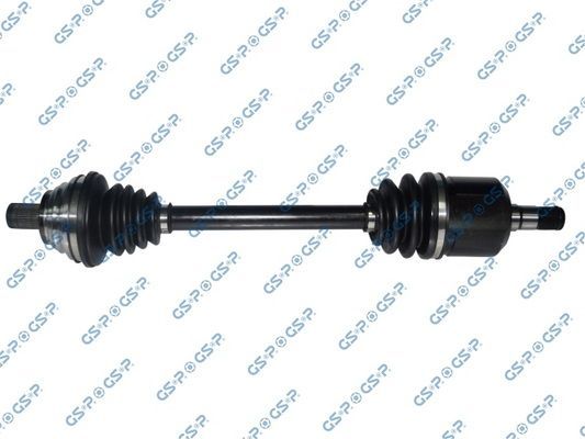 Полуось (привод в сборе, приводной вал) GSP передняя левая для Volkswagen Golf VII 2014-2026. Артикул 261093