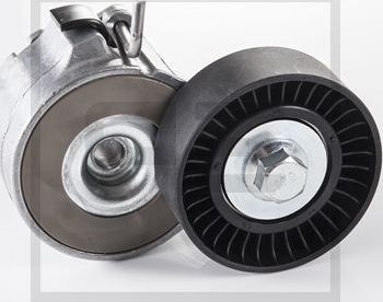 Натяжной ролик (натяжитель) приводного клинового зубчатого ремня PE Automotive (полимерный материал). Артикул 020.116-00A