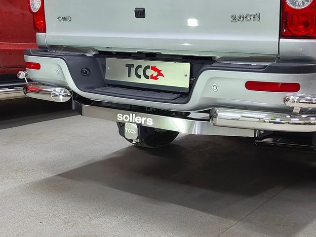 Фаркоп ТСС оцинкованный под американский квадрат для Sollers ST6 2023-2026  нерж. шар. Артикул TCU00425N