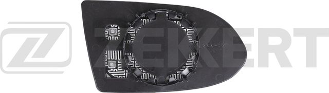 Зеркальное стекло бокового зеркала Zekkert левое для Opel Zafira A 1999-2005. Артикул SP-1110