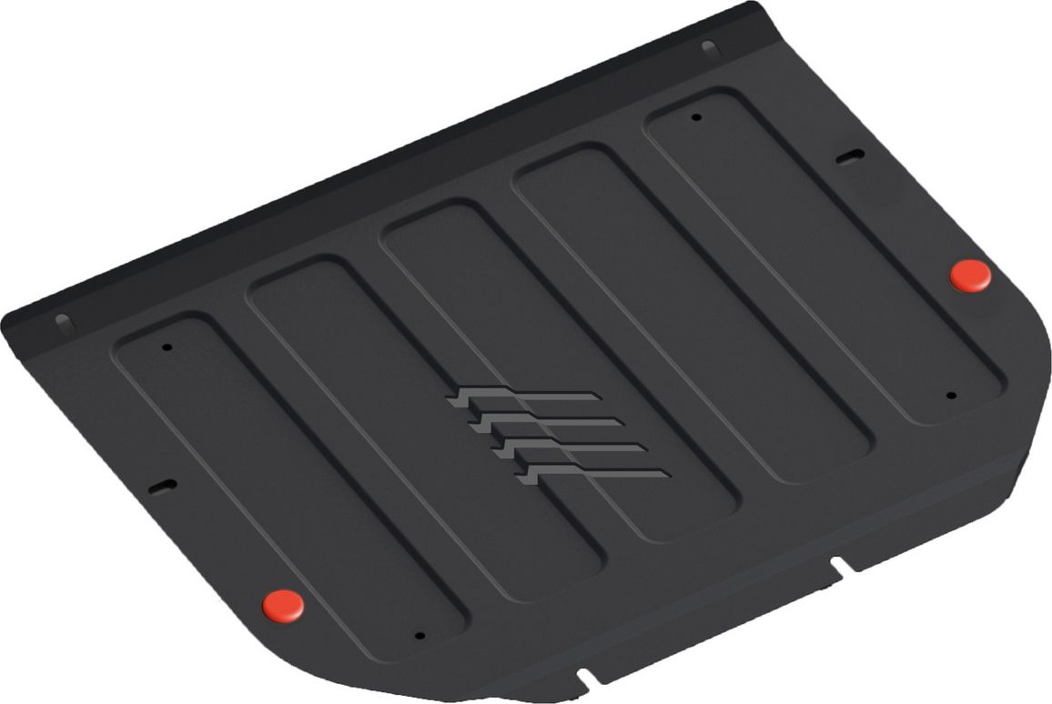 Защита АвтоБРОНЯ для картера и КПП Hyundai Santa Fe II 2006-2009. Артикул 111.02309.2