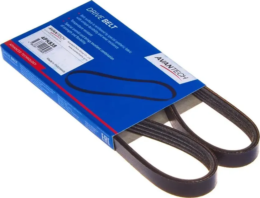 Ремень поликлиновой (Avantech). Артикул 4PK835