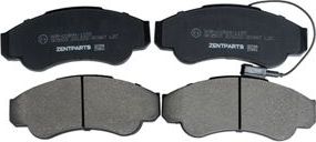 Тормозные колодки Zentparts. Артикул Z07299