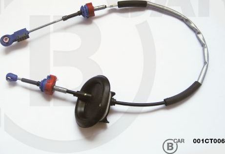 Трос переключения передач КПП B CAR для Citroen C4 I 2004-2011. Артикул 001CT006