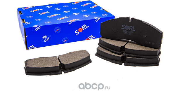 HM4520_колодки тормозные дисковые (29160)! / Iveco, RVI (Sorl). Артикул HM4520