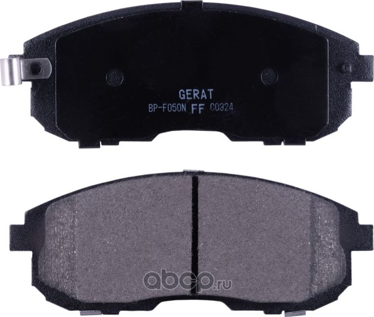 Тормозные колодки Gerat BP-F050N (передние) Normal Gerat. Артикул BPF050N